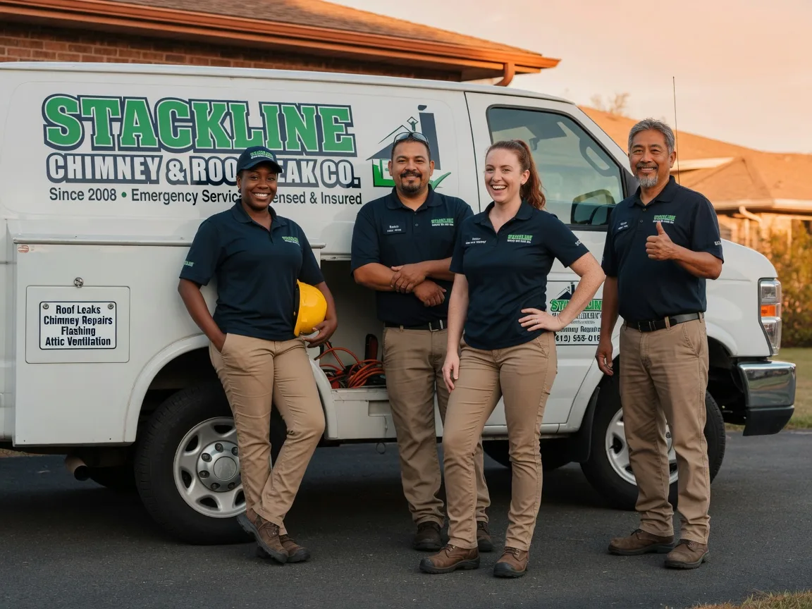 Chimney flashing repair company in Powhatan, VA
